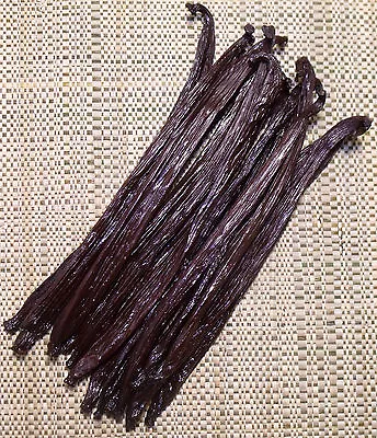 10 Bourbon Vanilla Beans/Pods Grade A 45  Long (10-11 Cm) • $11.49