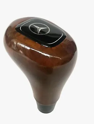 For Mercedes E Class W210 W211 W203 Gear Shift Knob Shifting Handle Wood Walnut • $52.90