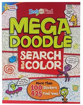 Mega Doodle Search And Color (Seek And Find) • $14.49