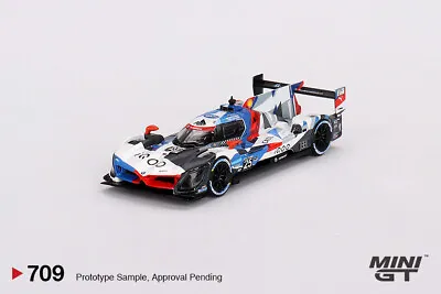 (Pre-order) Mini GT #709 BMW M Hybrid V8  #25 BMW M Team RLL 2023 IMSA Sebring • $17.04