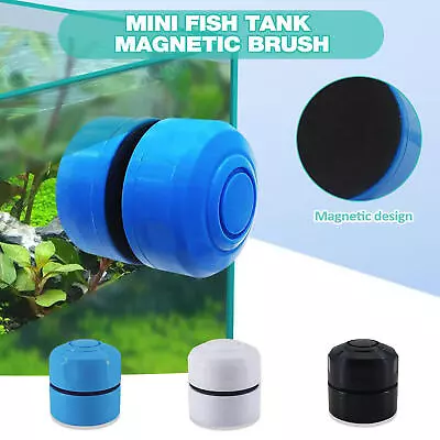 Magnetic Brush Fish Tank Aquarium Cleaning Tool Glass Algae Scraper Cleaner • $7.77