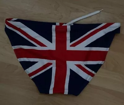 EASEJUICY Union Jack Swimming Trunk Size XL With Draw String Waist 30 Inches • £6