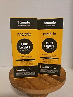 MATRIX Curl Lights Curl Pattern-Preserving Lights Lightening System Lot Of 2 • $14.99