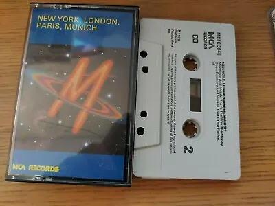 Cassette  M New York London Paris Munich  Tested • £7.99