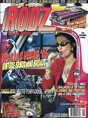 Old School Rodz Magazine November 2005 Excellent Condition Mopar Ford GM AMC  • $8.50