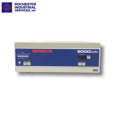 $3610 • Buy Branson  2000BDC 30:1.5 Ultrasonic Welder Power Supply- 1 Year Warranty
