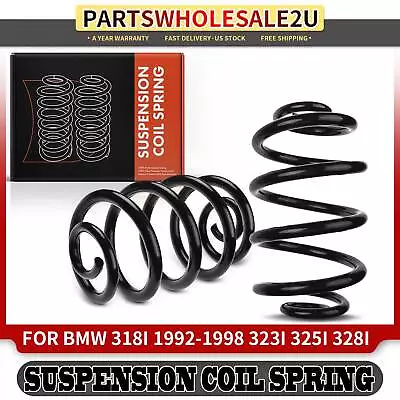 2x Rear Left & Right Coil Springs For BMW 318i 318is 323i 323is 325i 325is 328i • $67.99