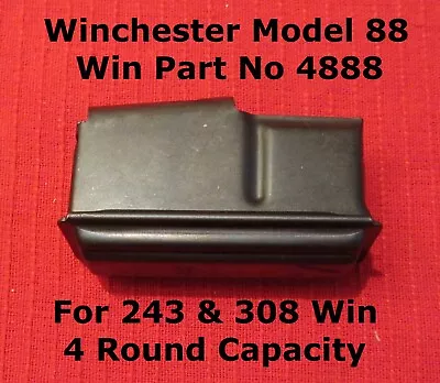 Winchester Model 88 - 4 Round Capacity Magazine For 243 & 308 Win  - NEW • $69.89