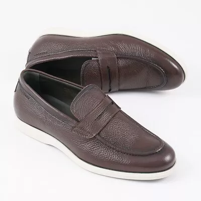 Pastori By Di Bianco 'Valerian' Chocolate Leather Sport Loafers US 9.5 Shoes • $225