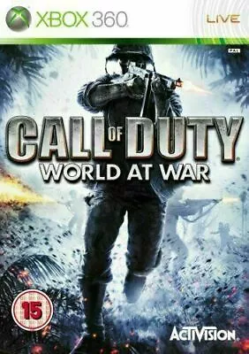 Call Of Duty: World At War (Xbox 360) Shoot 'Em Up Expertly Refurbished Product • £5.32