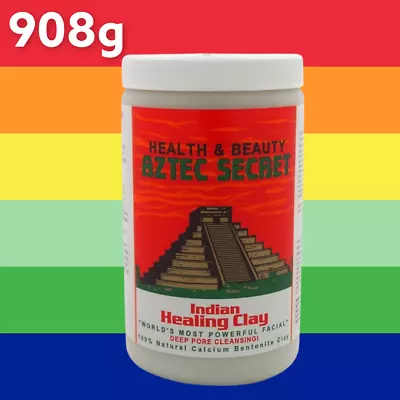 $54.95 • Buy Aztec Secret Indian Healing Clay  908 Grams/ 2lb- DEEP PORE CLEANSING MASK