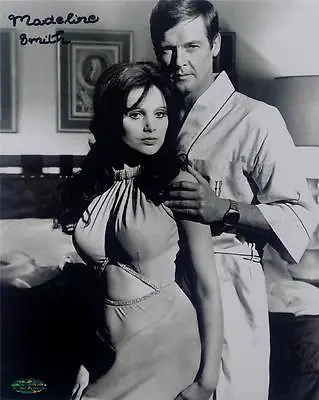MADELINE SMITH James Bond Girl Signed 8x10 W/ Roger Moore ~ OC COA + Photo Proof • $49.99
