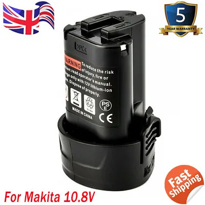 4.6Ah For Makita BL1013 10.8V Li-ion Battery BL1014 194550 194551 LCT203 Battery • £14.89