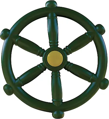 $32.56 • Buy Gorilla Playsets 07-0006 Pirate's Wheel Swing Set Accessory With 12 Inch Green