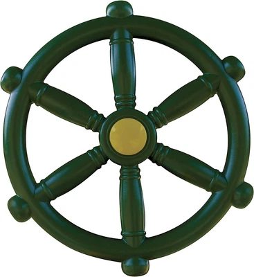 $32.56 • Buy Gorilla Playsets 07-0006 Pirate's Wheel Swing Set Accessory With 12 Inch Green