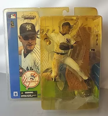 McFarlane's SportsPicks New York Yankees Derek Jeter Figure 2002 Series 2 MLB • $20