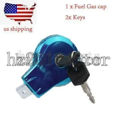 Fuel Gas Cap Cover W/ 2Keys For Yamaha Virago XV125 XV250 XV400 535 700 750 1100 • $19.34