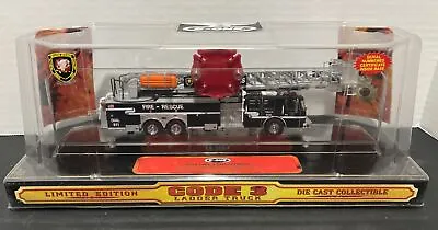 Willow Springs E-One Code 3 -  2002 Ladder Truck- Die Cast- SEALED • $150