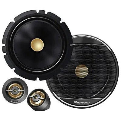 Authentic Pioneer TS-A1601C 350 Watts 6.5  2-Way Component Speaker System 6-1/2  • $92.13