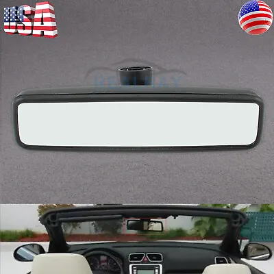 Black Rear View Interior Mirror Fit For VW Golf MK4/MK5/MK6 Jetta Bora Passat B5 • $15.80