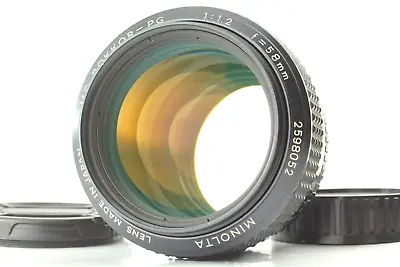 【EXC+5】 MINOLTA MC ROKKOR PG 58mm F/1.2 Prime MF Lens Hawk Eye From JAPAN • $349.99