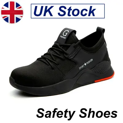 Lightweight Safety Shoes Mens/Womens Steel Toe Cap Work Boots Trainers Hiking UK • £19.99