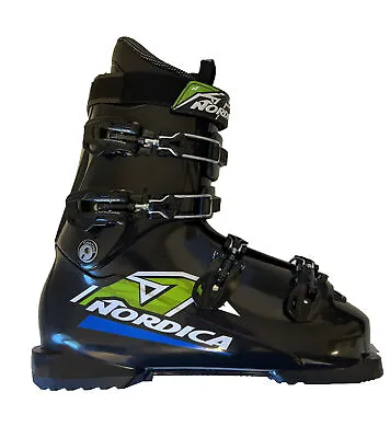 Nordica Dobermann Team Ski Boot 27.0 Black • $119.99