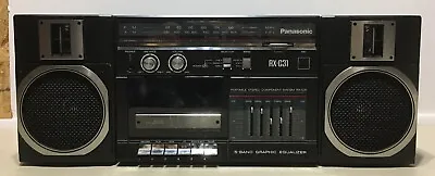 Panasonic AM-FM Radio/Cassette RX-C31 Boombox 80s Ghetto Blaster WORKS READ DESC • $44.99