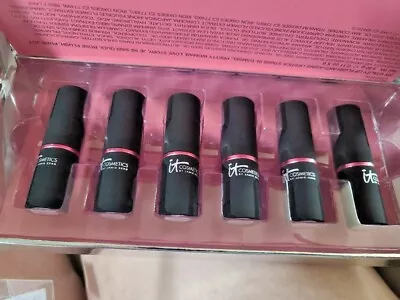 IT Cosmetics Set Of 6 Vitality Lip Flush Anti-aging Stains!  LAST ONE LE NIB! • $349.99