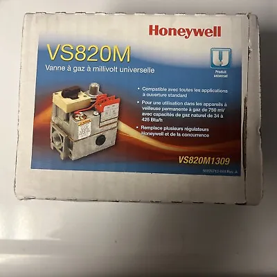 HONEYWELL VS820M1309 750 MV 3/4  X 3/4  STANDING PILOT NATURAL GAS VALVE • $275