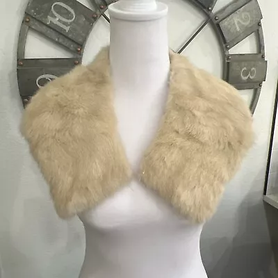 Vintage Mink Fur Collar Satin Lining • $15