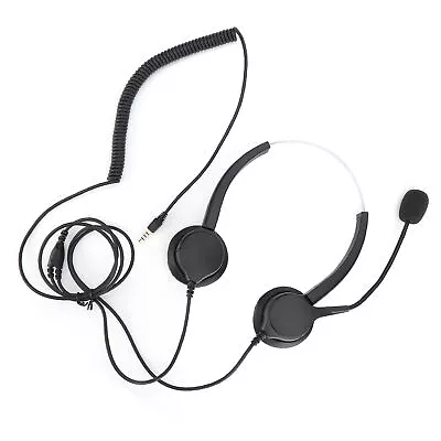 Telephone Headset Business Office Call Center Corded Headset For Landline/de RHS • £8.92