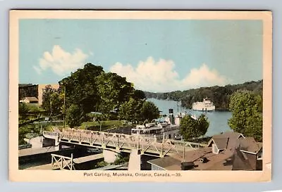 Muskoka-Ontario Port Carling Antique Vintage Postcard • $7.99