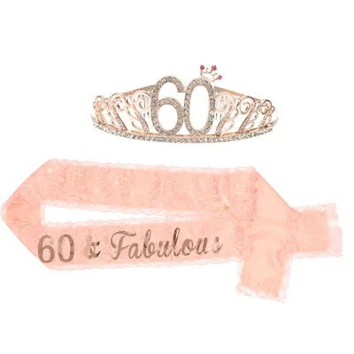  Women Birthday Queen 30th Supplies Shoulder Strap Suit Sash Belt • £9.64