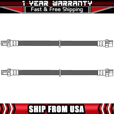 Centric Parts Brake Hydraulic Hose Rear Set 2 For Mercedes-Benz 220 1973-1973 • $30.77
