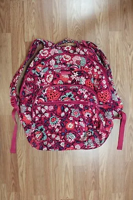 Vera Bradley Bookbag Large Pink  • $44.99