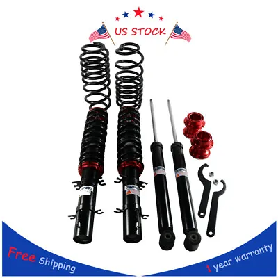 Coilover Suspension Kit For 1999-2004 2005 Vw Golf Gti Jetta Mk4 Shock Struts • $395.99