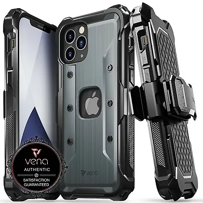 Vena [vArmor] Shockproof Heavy Duty Holster Belt Clip Case For IPhone 12 Pro Max • $24.99