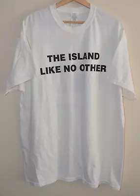 Mens Gildan The Island Like No Other Thorpe Park Club MTV Cotton T-Shirt Size XL • £20