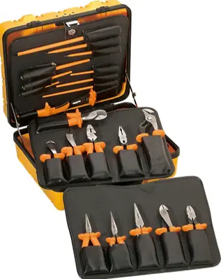 Klein Tools 22 Piece 1000V Insulated General Purpose Tool Kit - 33527 -USA BRAND • $782.88