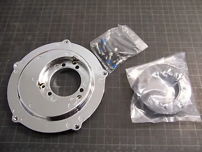 Kuryakyn Mach 2 & Crusher Air Cleaner Cover Mounting Bracket #519581 Chrome • $29.95