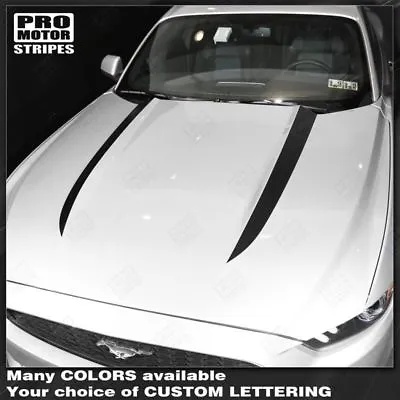 Ford Mustang 2015 2016 2017 Hood Spears Side Accent Decal Stripes (Choose Color) • $21