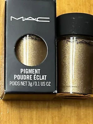 M·A·C Cosmetics Pigment ~MUSEUM BRONZE ~ .15oz/ 4~ POUDRE ECLAT ~ NEW IN BOX • $31