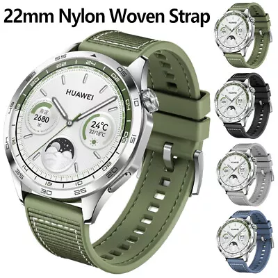 22mm Watch Strap Band For Samsung Galaxy Watch 3 45 46mm Huawei Watch GT 4 46mm • £7.55