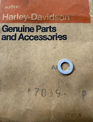 Harley Aermacchi Ss250 Sx250 X90 Z90 Tx125 Sx125 Sx175 Nos Aluminum Washer 7039p • $2.85