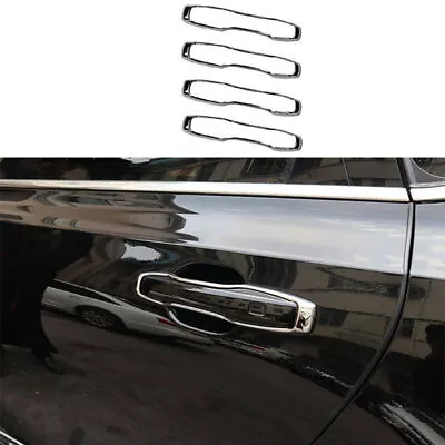 Fit For Volvo XC90 2016-23 ABS Chrome Exterior Side Door Handle Cover Trim 4PCS • $26.37