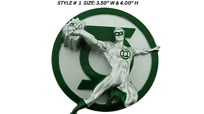 Green Lantern Belt Buckle Halloween Party Womens Costume Mens Cosplay DC Comics • $9.44