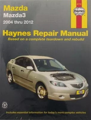 Haynes Repair Manual For Mazda 3 (2004-2012) • $43.90