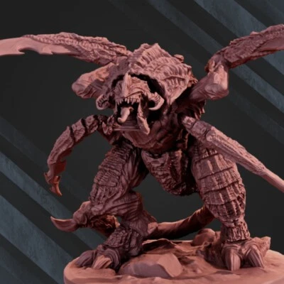 £25 • Buy Hive King Compatible As Tyranid Hive Tyrant/Dimochaeron