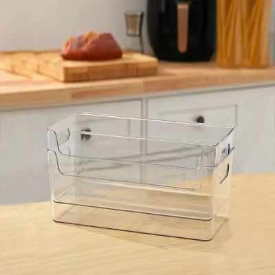 £6.95 • Buy 2x 5.5L Kitchen Organiser Box Bin Fridge Cupboard Food Storage Container Baskets